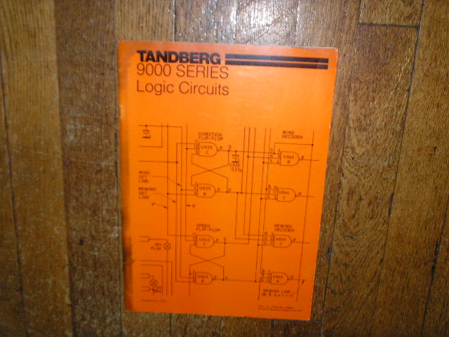 9000 Series Tape Recorder Logic Circuit Manual 1  TANDBERG