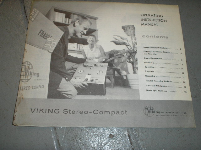 Stereo Compact Operating Instruction Manual