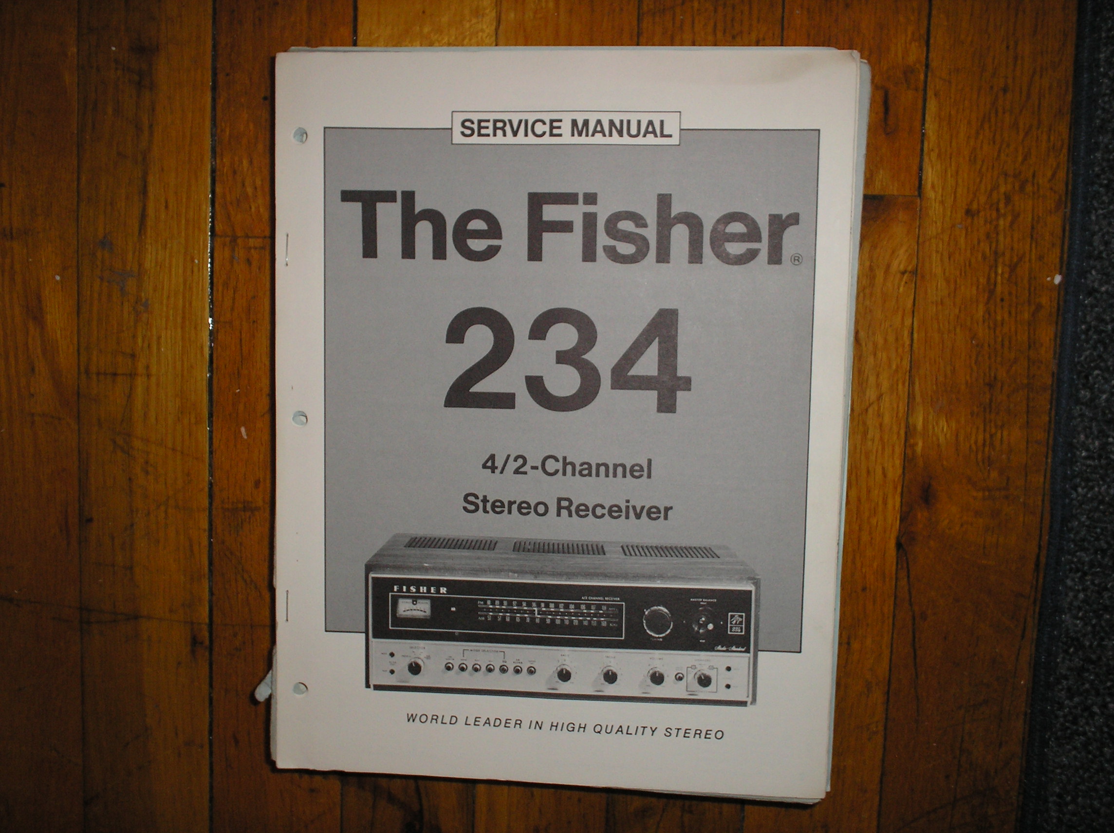 234 Receiver Service Manual  Fisher