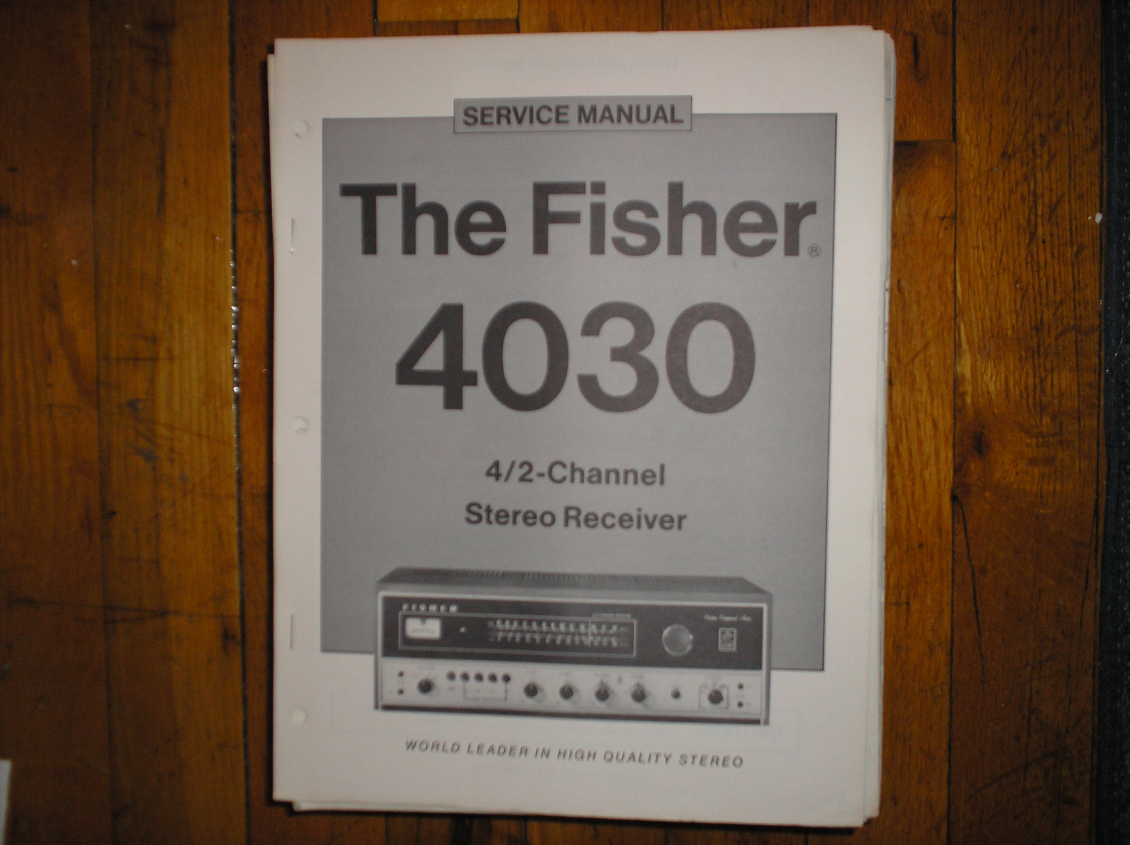 4030 Receiver Service Manual  Fisher