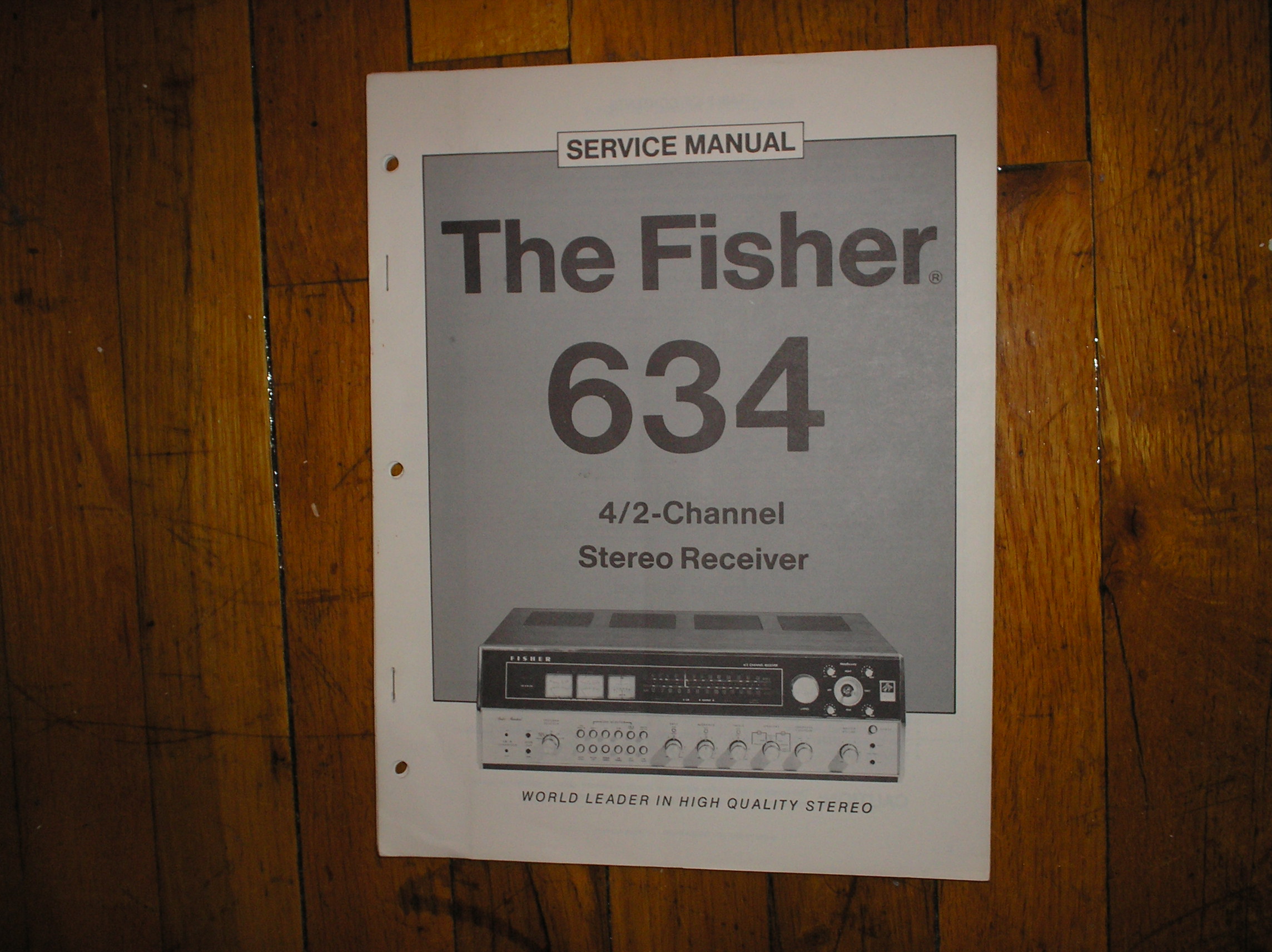 634 Receiver Service Manual  Fisher
