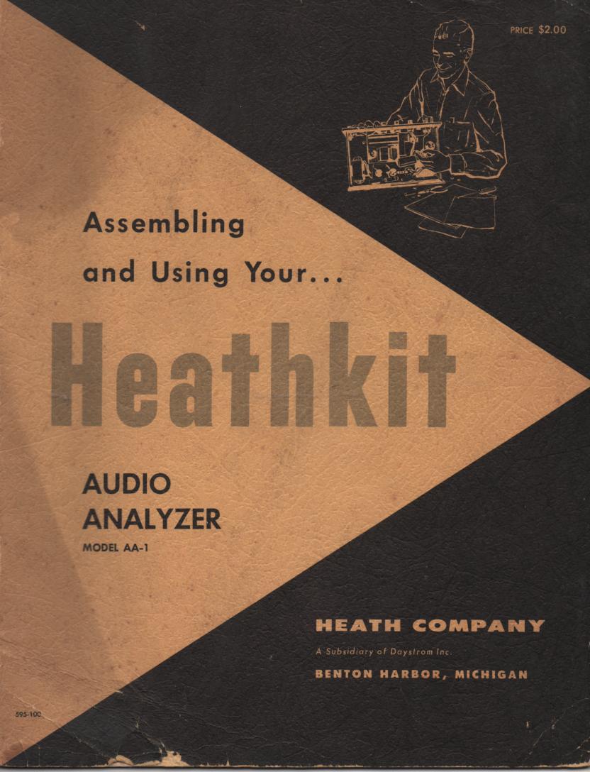 AA-1 Audio Analyzer Assembly Service Manual  Heathkit