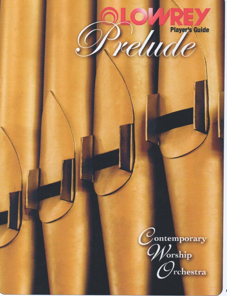 A300CC Prelude Organ Owners Manual..  74 pages