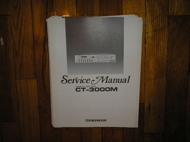 CT-3000M Cassette Deck Service Manual