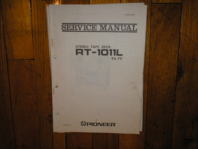 RT-1011L RT-1011L KU FV Reel to Reel Service Manual  Pioneer