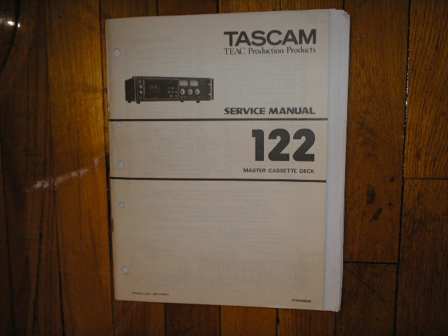 122 Cassette Deck Service Manual