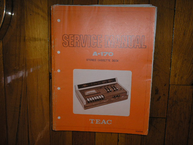 A-170 Cassette Deck Service Manual