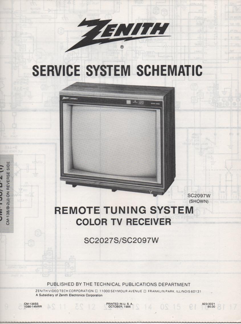 SC2027S TV Schematic .. 